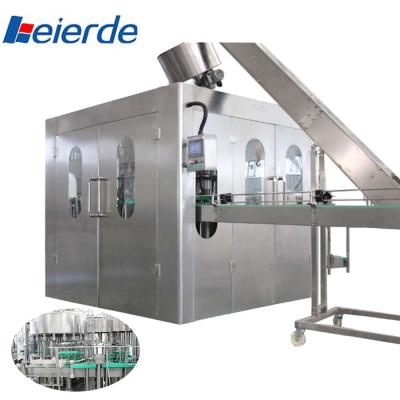 China Elektrische PET-flessen-olievulmachine 3 In 1 3200X1200X2200MM olieflesmachine Te koop