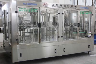 China Fully Automatic 4 In 1 Hot Juice Filling Machine Pulp Particles For PET Bottle for sale