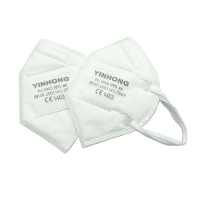 중국 Disposable Nonwoven FFP3 Filtering Half Mask Without Breathing Valve 판매용