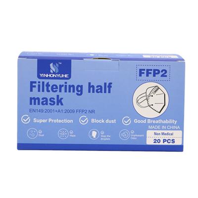 Chine Particule antipoussière jetable filtrant 5 le masque du pli FFP2 à vendre