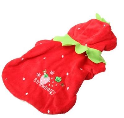 China Christmas dog clothes cute Santa pet clothing for small medium dog cat Chihuahua Yorkshire for sale