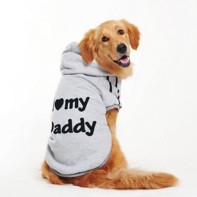 China S M L XL Large Breed Dog Golden Retriever Clothes Grey , Yellow Color for sale