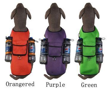 China Large Dog Mesh Sports Harness Big Dog Self Back Carrier Bags Sport Travel 3 Col. for sale