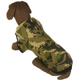 China Large Breed Dog Clothes Army Camo Sweatshirt Sweaters hoodies for rhodesian ridgeback for sale