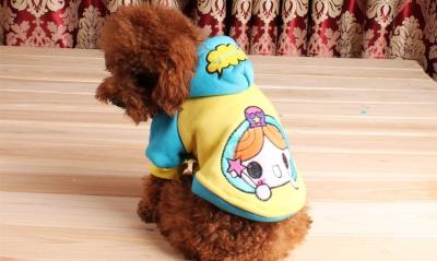 China Personalized Custom XXS , XS Astrology Pet dog clothes hoodies for poodle for sale