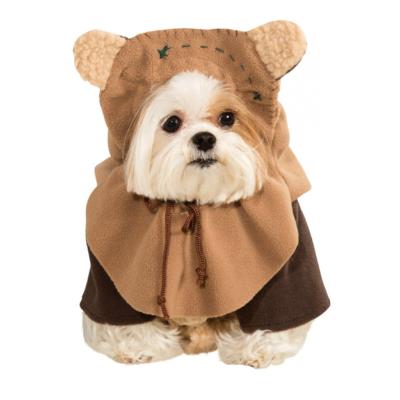 China Pet Ewok Dog Costume / Custom Dog Hoodies 100% Polyester , X-Large for sale