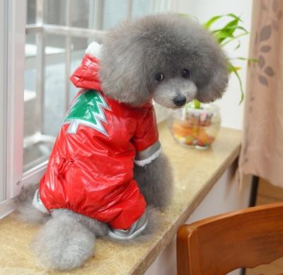 China Customizable christmas dog clothes Down jack pet coats and jackets for medium dog for sale