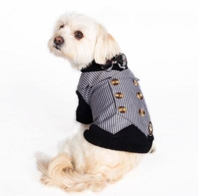 China Apparel for dogs terrier , dachshund Glamour Dapper Vest Jackets for sale