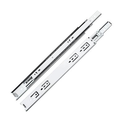 China Factory Supplier Modern 35mm Full Extension Slides Rail Runner, Full Extension Drawer Ball Bearing Slide Drawer Channel for sale