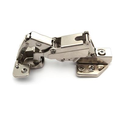 China Bisagras Modern Hidden Cabinet Door Hinge 165 Degree Soft Narrow Hinge Clip On Angle 3D Hinge Hydraulic Adjustable Furniture for sale