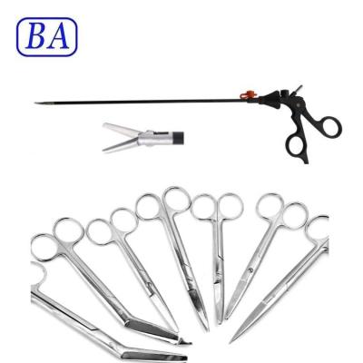 China Medical surgery medical open scissors and endoscopic surgery working scissors for sale