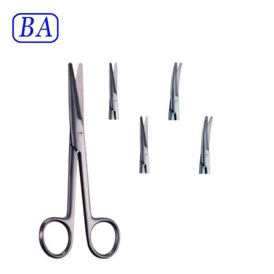 China High quality medical surgery different size metzenbaum medical scissors / Mayo scissors for sale