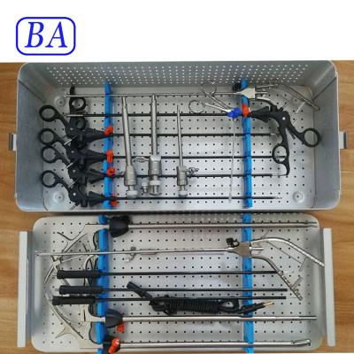 China German Quality Metal Autoclavable Surgical Laparoscopic Instruments Set for sale