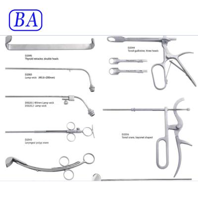 China Metal Medical ENT Tonsillectomy Surgical Set for sale