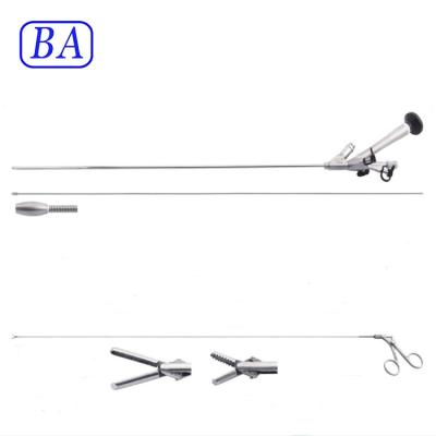 China Metal Urology ureterorenoscopy set / Ureterorenoscopy Set / Medical Ureterorenoscopy Surgical Instrument for sale