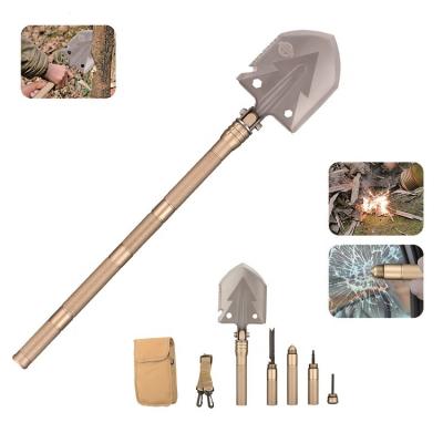 China Chinese military multifunctional shovel outdoor camping purpose survival multi shovel at camping MIHUI for hunting for sale