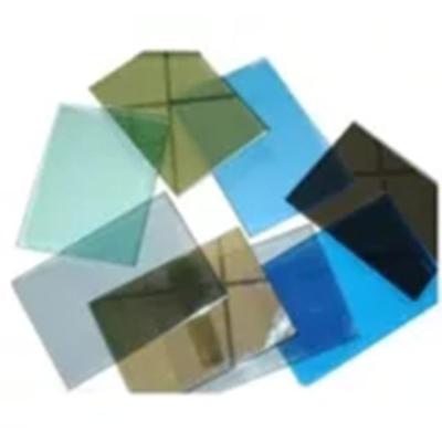 China Quality 4mm 5mm 6m Modern Indoor Outdoor Prices Temperable Factory Direct Sales Dark Stained Glass for sale