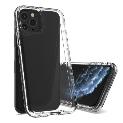 China South America Shockproof Most Popular Clear PC TPU Case Double Layer Heavy Duty For iphone 13 Case for sale