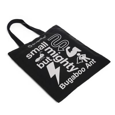 China Custom Printed Eco Friendly Eco Friendly Recycle Luxury Canvas Single Tote Reusable Shopping Organic Cotton Bag With Logo for sale