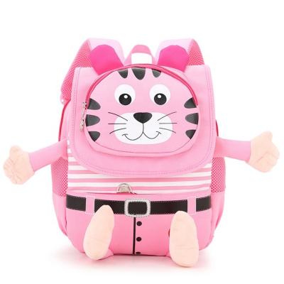 China Best price new school style luxury cute eco-friendly cartoon animal design custom kids backpack for children wholesale 2022 for sale