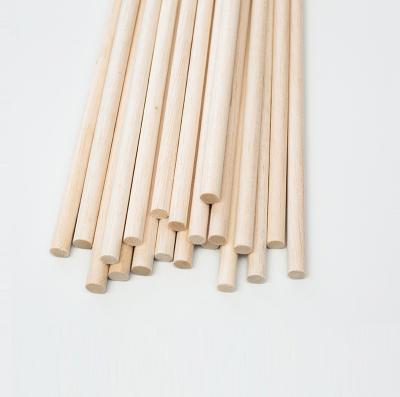 China Round Shape Traditional Lightweight Wholesale Balsa Wood Dowel Balsa Timber for sale