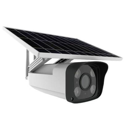 China Home Built-in Human Monitor Detection Camera CCTV Shape 4G Night Vision Siren Remote Control Solar Camera for sale