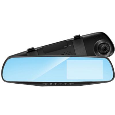 China HD New 4.3 Inch Streaming Video Recording Camera Car Dvr Black Box Media Rear View Mirror Car Dashcam for sale