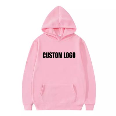 China Custom Logo Anti-pilling Men's Hoodies Oversized Sweatshirts Pullover Blank Plain Cotton Unisex Custom Hoodies for sale