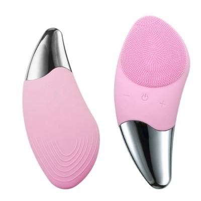 China Factory OEM ODM Face Cleansing Brush High Quality Sonic Silicone Facial Cleansing Brush Body For Deep Cleansing for sale