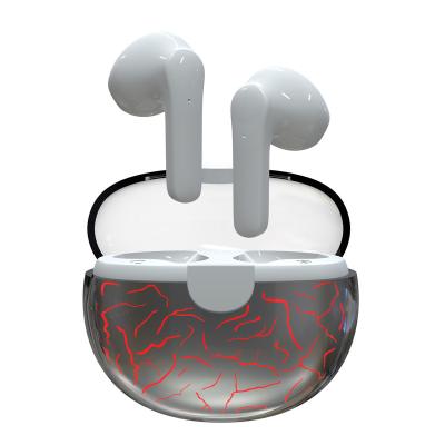 China Noise P.J. TWS OEM Luxury Transparent BT5.0 Stereo Sound Perfect True Wireless Earbuds Headphones Canceling Mini Wireless Bluetooth Earbuds for sale