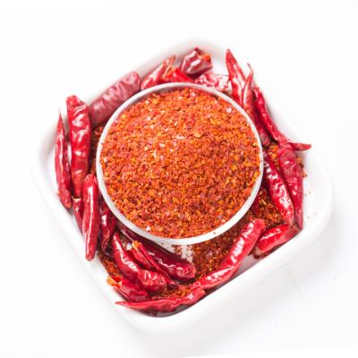 China Dried gochugaru pepper flakes for making korean kimchi for sale