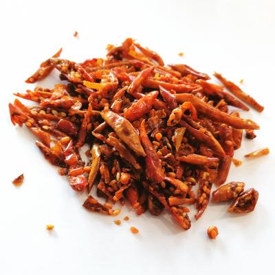 China Red Chilli Pepper Natural Leisure Fried Crispy Snacks for sale