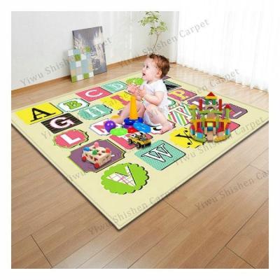 China Custom Soft PVC Baby 100% Soft Toy Play Mat Crawling Mat for sale