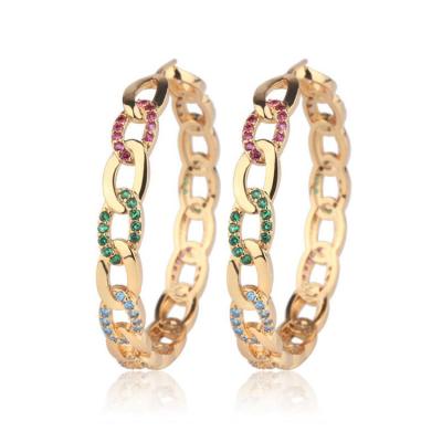 China FASHIONABLE personality exaggerate C-shape rhinestone gold plated earrings women inspired big earrings women personality earrings for sale