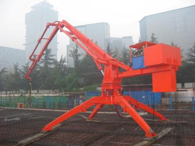 China 17m Max Horizontal Reach Concrete Placing Boom 20Mpa Hydraulic System Pressure for sale