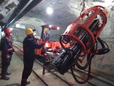 China KDM12A-1BCDL Mining Anchor Rod Trolley Voor mijnen Tunnels Ondergrondse techniek Te koop