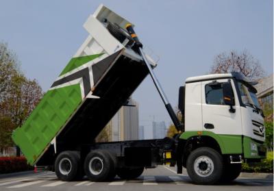 China 6x4 aandrijfsysteem Elektrische mijnbouw dumptruck met nominale aandrijving motorvermogen van 250 kW Te koop