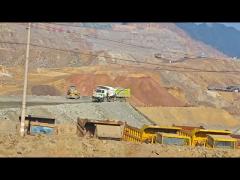 Electric Mining Dump Trucks with Range Extended