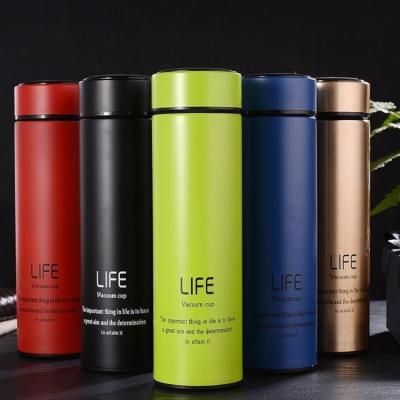 China 500ML business car office travel sus 304 straight vacuum insulation cup balloon bottle thermal insulated cup tumbler for OEM with low price for sale