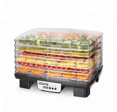 China High Efficiency Mini Electric Industrial Food Dehydrator With Adjustable Temperature for sale