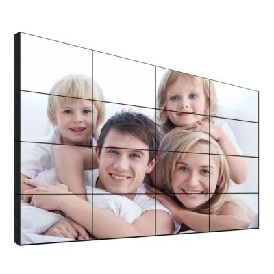 China 49 inch 4x4 LCD Splicing Wall Video Player Ultra Narrow Bezel 3.5mm Monitor Te koop