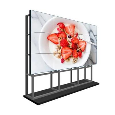 China 55 inch LCD Split Screen Monitor 4K Resolutie Splicing Video Wall Te koop