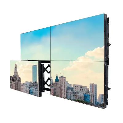 China 65 inch Video Wall Splicing Screen 3,5 mm 4K Resolutie LCD Wand Monitor Te koop