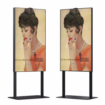 China 43inch High Brightness Window Display Free Standing Digital Signage for sale