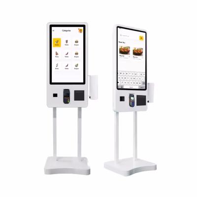 China Customizable Facial Recognition Self Service Kiosk for Restaurants for sale