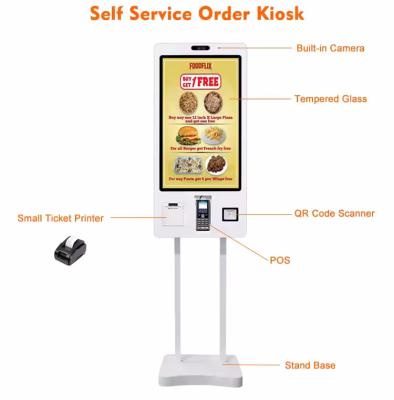 China Versatile Self Ordering Kiosk for Catering and Restaurants with Optional facial Recognition for sale