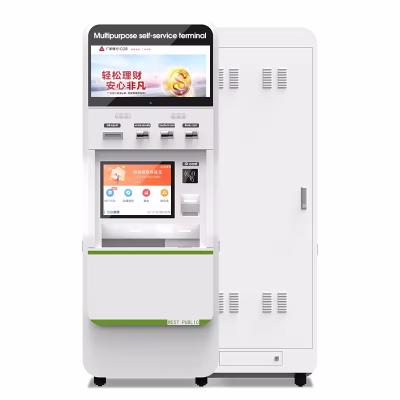 China Advanced Windows 10 Android Self Service Kiosks With Dual Touchscreens for sale