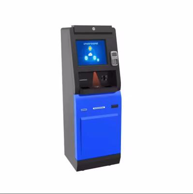 China Self Service Check In Kiosk With LED Lights And Barcode Scanner for sale