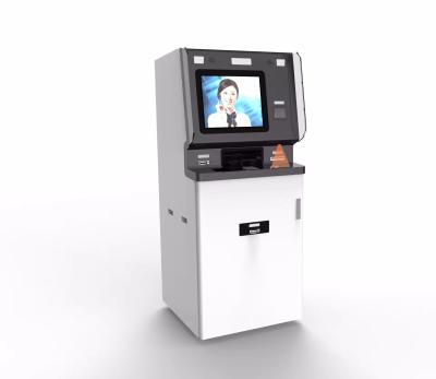 China Customized Self Payment Kiosk Machine With Facial Recognition Camera And Card Dispensor for sale