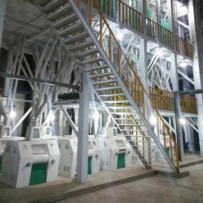 China 100tons plant of complete wheat flour mill machine plant for sale